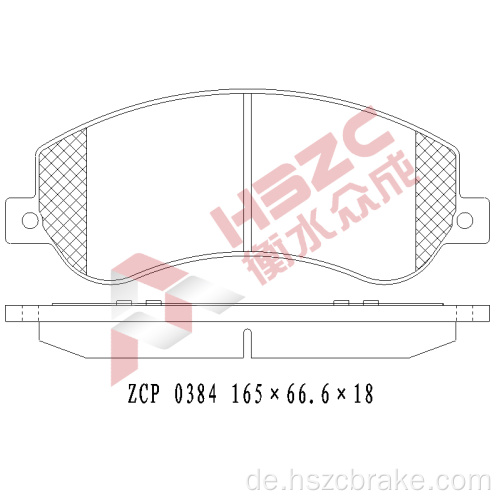 FMSI D1555 Keramikbremsbelastung für Haval